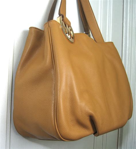 michael kors fulton tote tan|mk fulton.